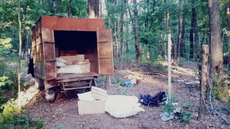 Харьковские пограничники задержали два грузовика с контрабандой на границе с РФ