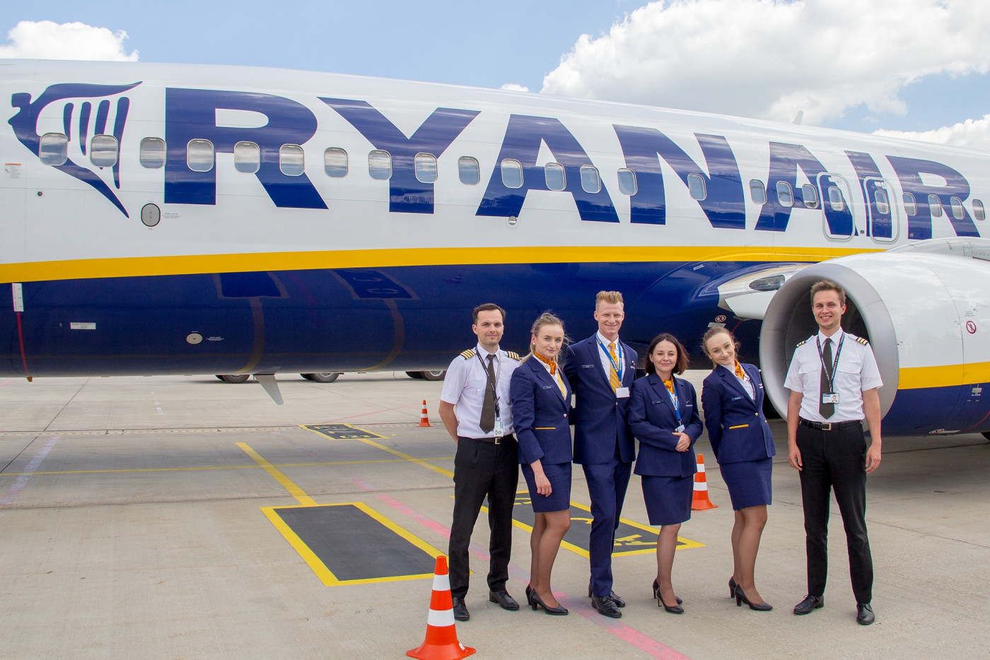 Ryanair выполнил первый рейс Харьков-Краков