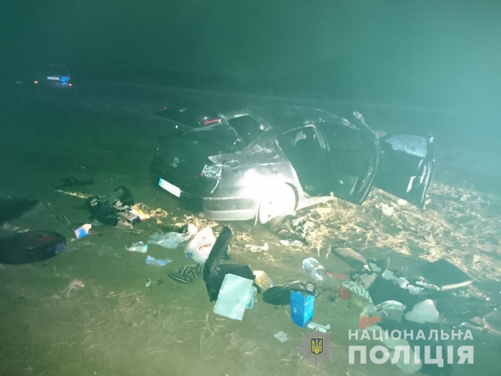 В результате аварии в Харьковском районе травмы получили четыре человека