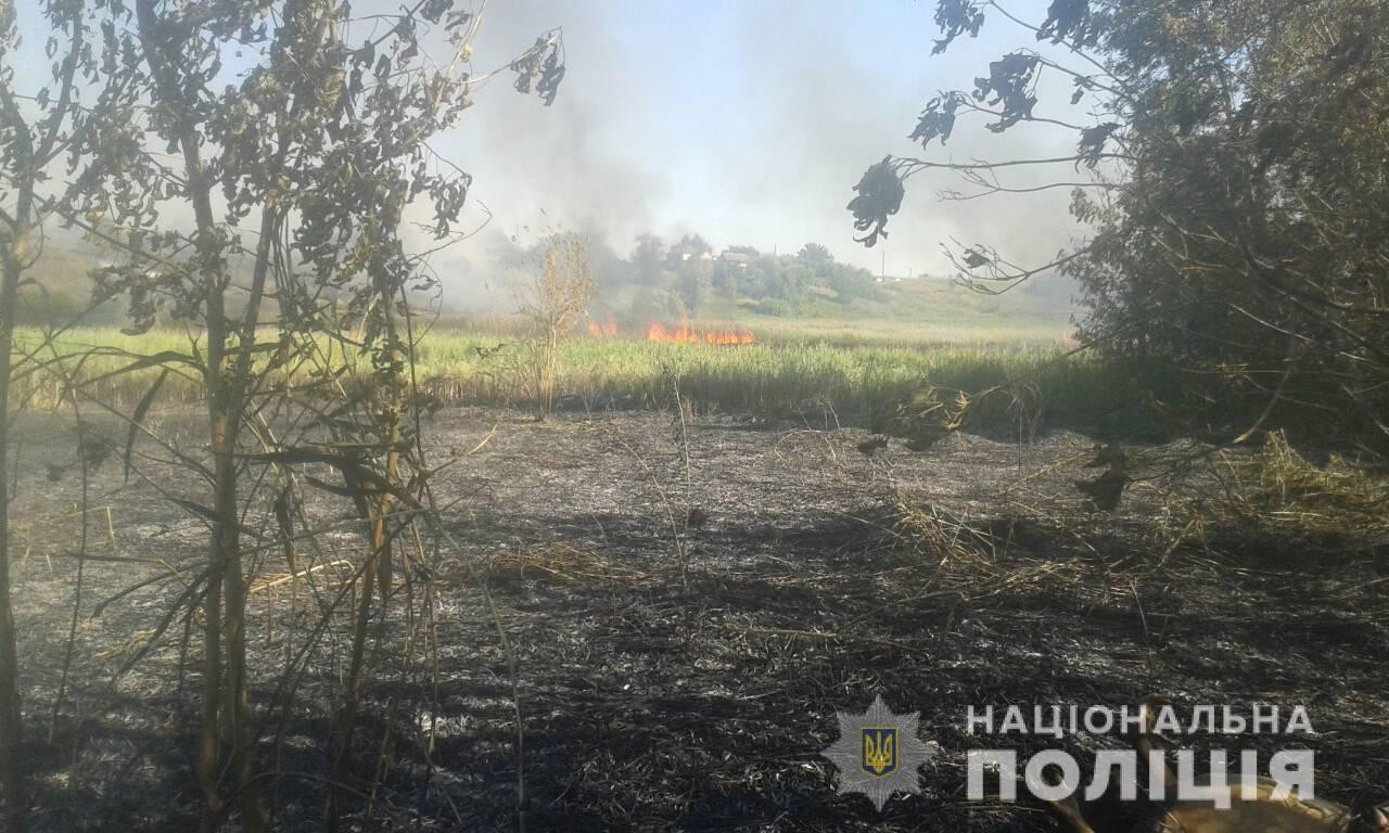 Спасатели обнаружили тело мужчины на пожаре под Харьковом