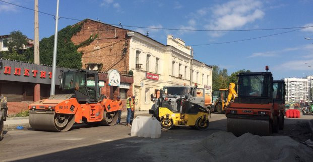 Завершается реконструкция улицы Клочковской