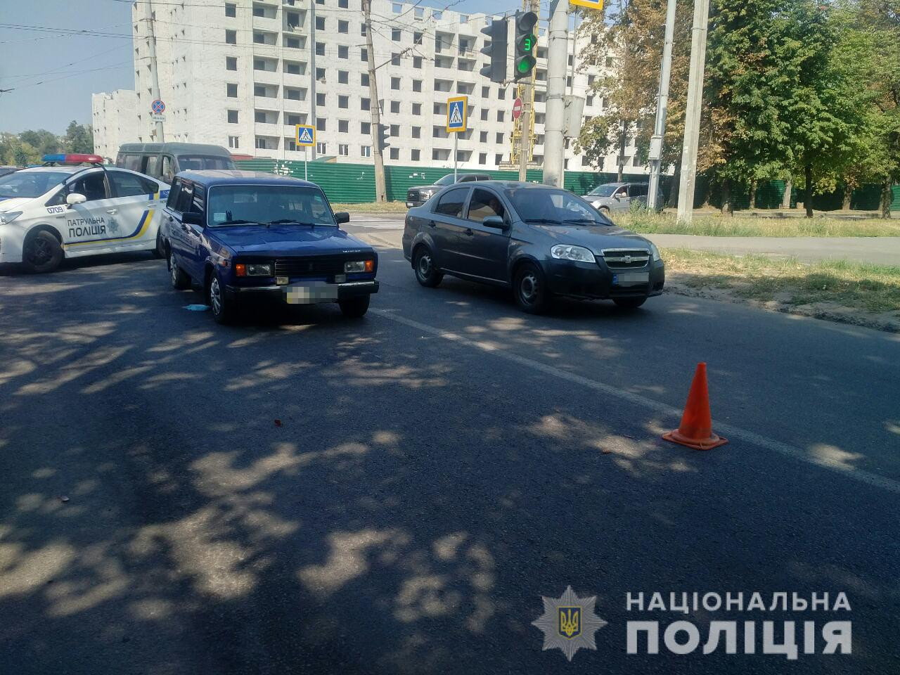 В Харькове пожилая женщина попала под колеса легковушки