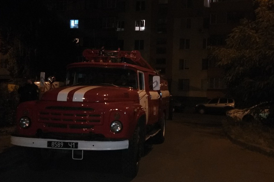 Во время пожара в Харькове погиб мужчина