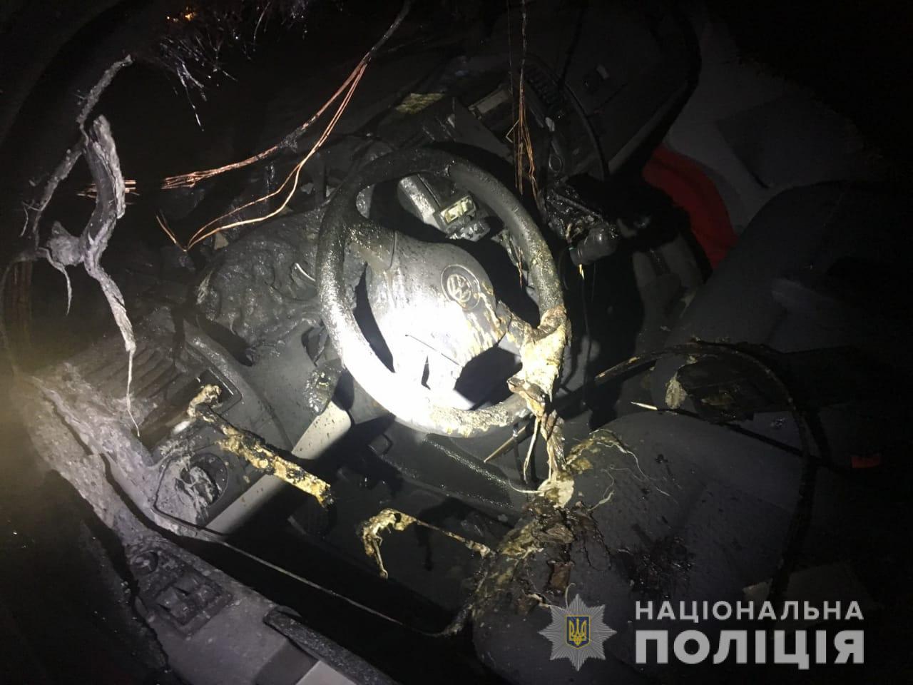 В полиции рассказали подробности о поджоге автомобиля у дома Кучера