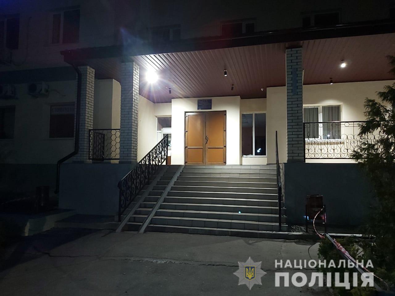 Под Харьковом подорвали банкомат (видео)