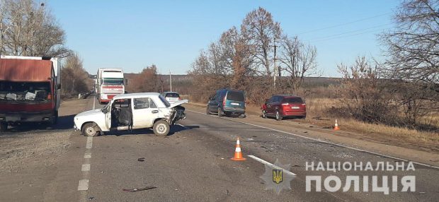 В Харькове в результате аварии пострадала женщина