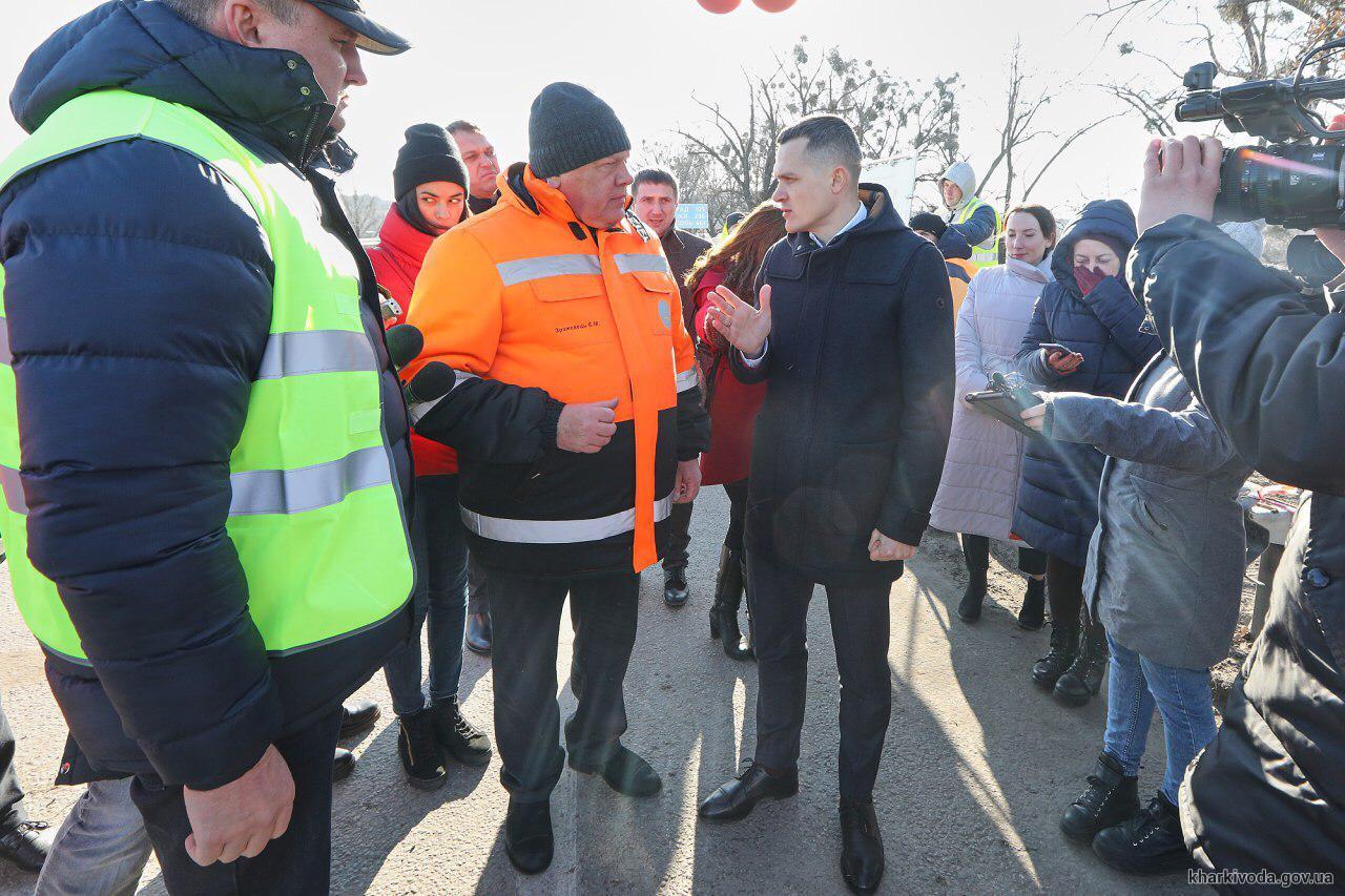 Кучер попросил ускорить ремонт моста на Окружной и установить видеокамеры (фото)