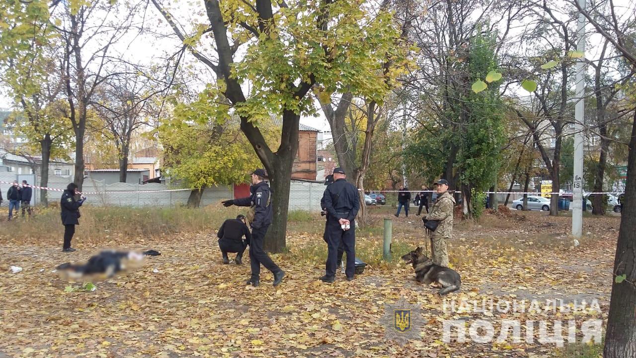 В ходе расследования перестрелки на Клочковской полицейские обнаружили еще один схрон с оружием