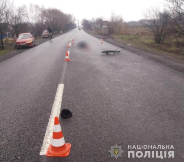 Под Харьковом насмерть сбили велосипедиста