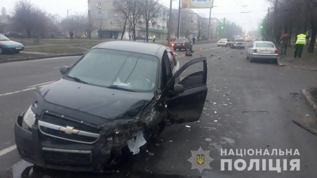 В результате ДТП в Харькове пострадали женщина и ребенок