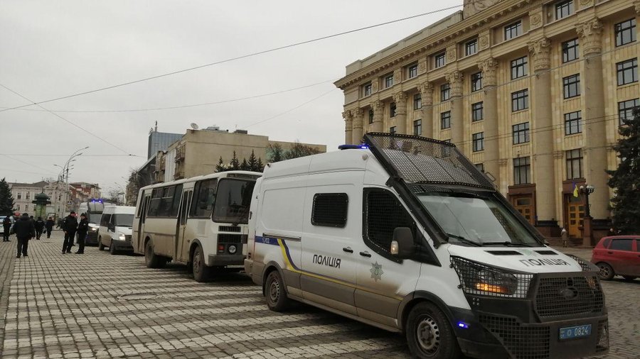«Языковая» акция под Харьковской ОГА: националисты придут к Лесику, Кучер призвал к толерантности