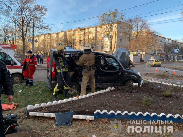 В Харькове в результате ДТП пострадали два человека