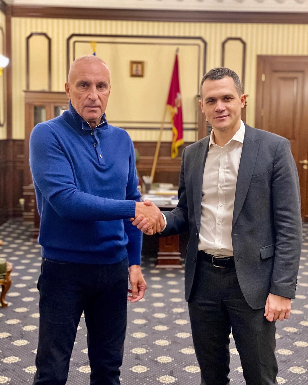 Кучер встретился с Ярославским