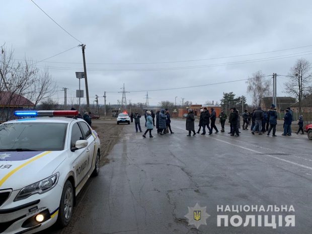Протест против добычи сланцевого газа под Харьковом завершился