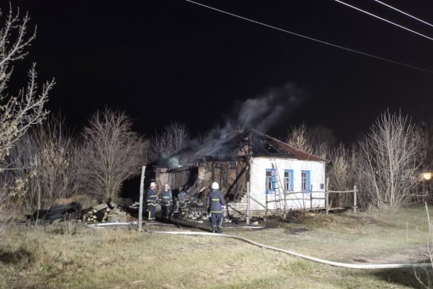 На Харьковщине в результате пожара погиб мужчина