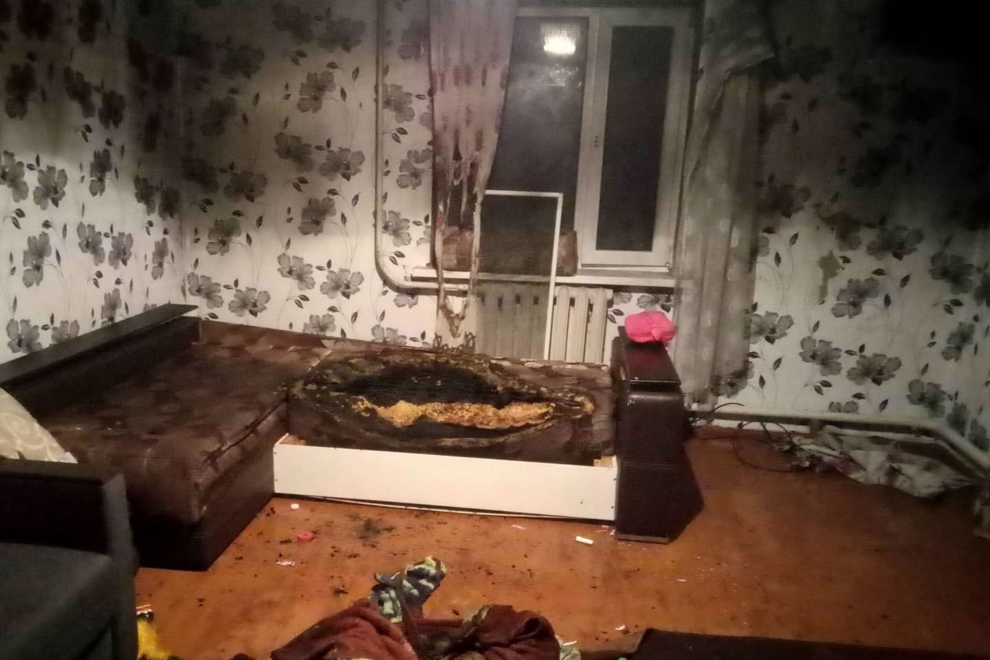 Под Харьковом в результате пожара пострадал подросток