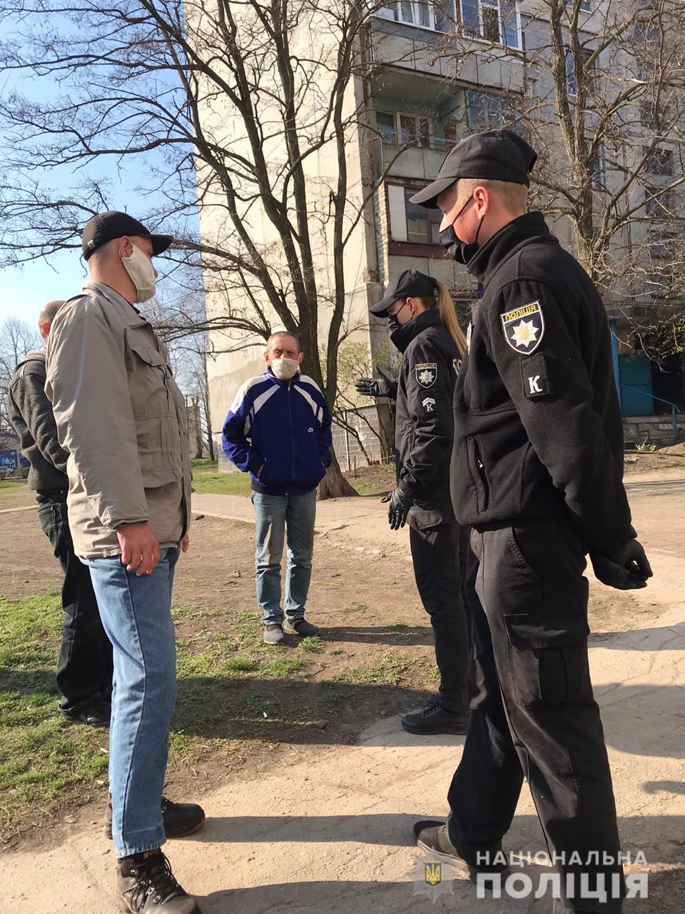На Харьковщине полицейские составили 705 протоколов за нарушение правил соблюдения карантина