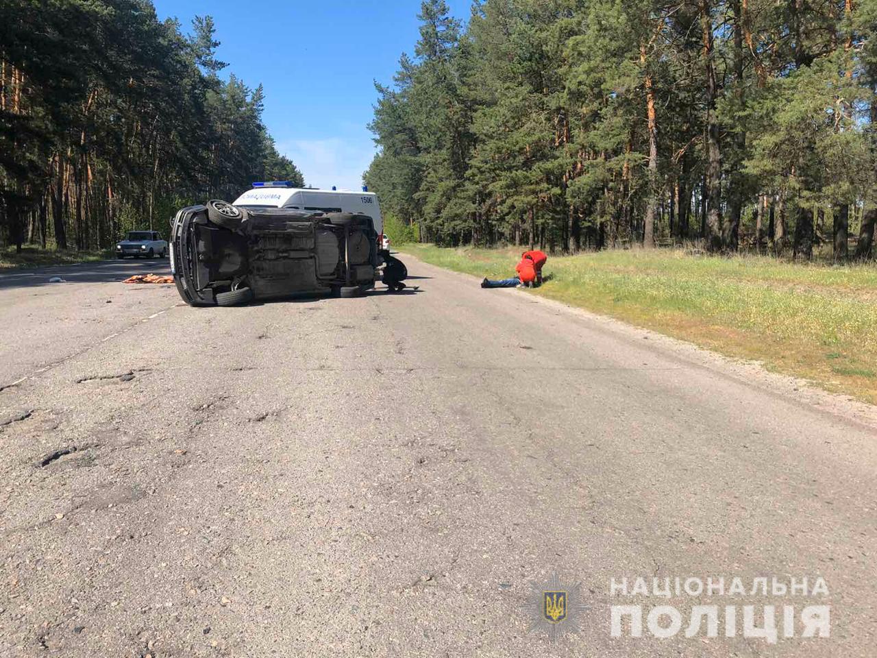 В результате аварии под Харьковом погиб водитель