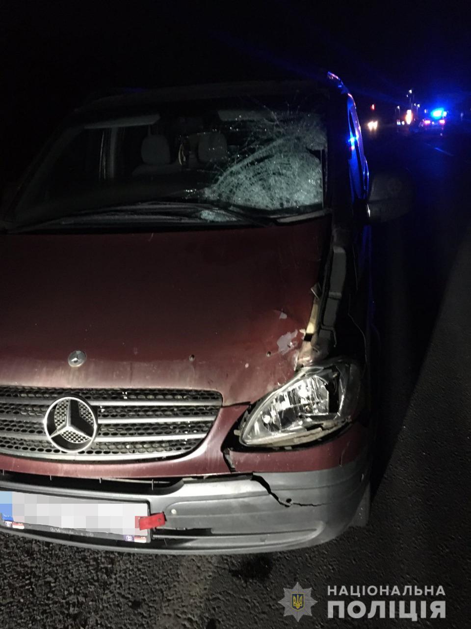 В Харьковской области автомобиль насмерть сбил пьяного пешехода