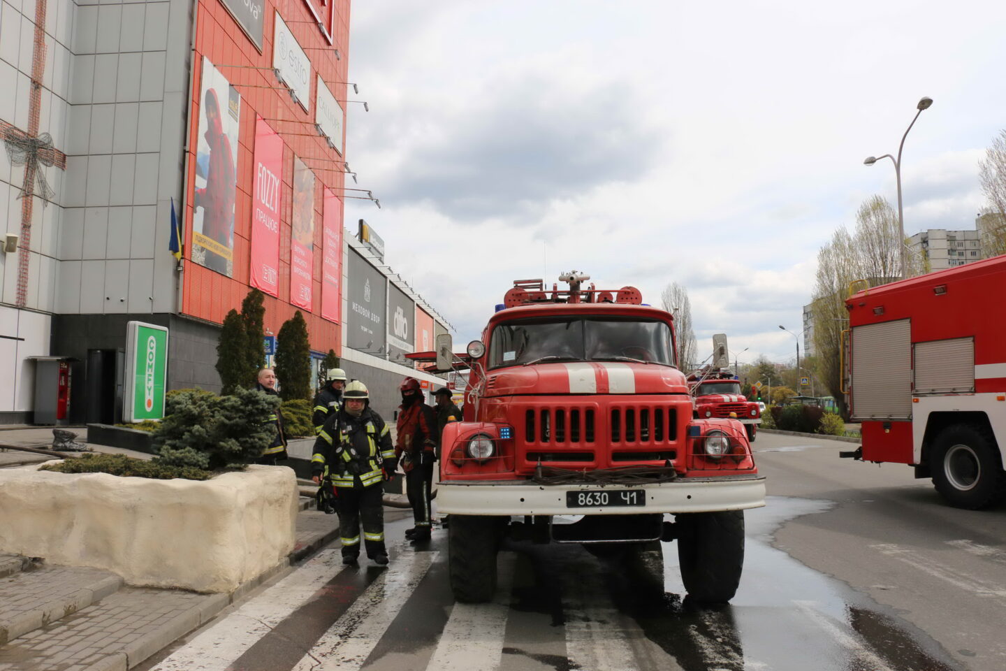 В ТРЦ “Дафи” горел кинотеатр