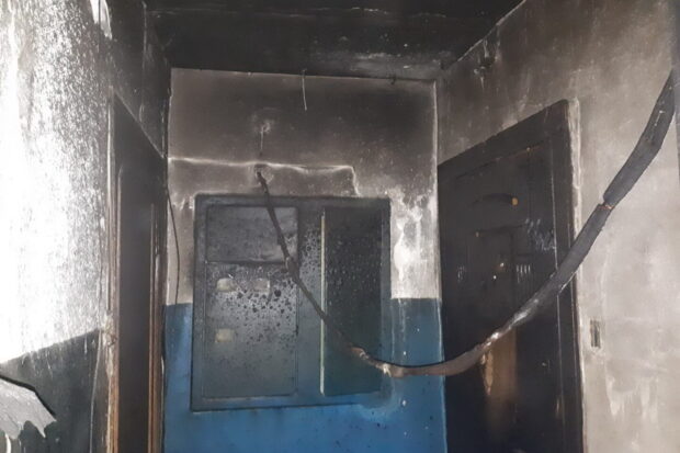 В Харькове горела девятиэтажка: спасатели эвакуировали 23 человека