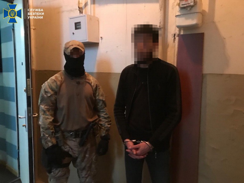 В Харькове контрразведка СБУ задержала иностранца, который находится в международном розыске (видео)