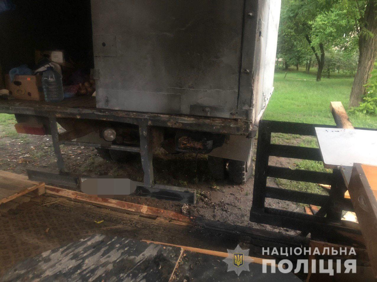 В Харькове мужчина пытался сжечь продуктовую палатку