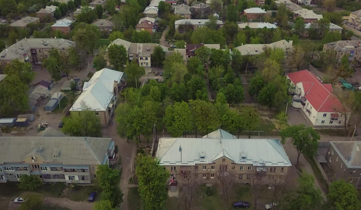 Харьков с высоты птичьего полета: Старая Салтовка (видео)