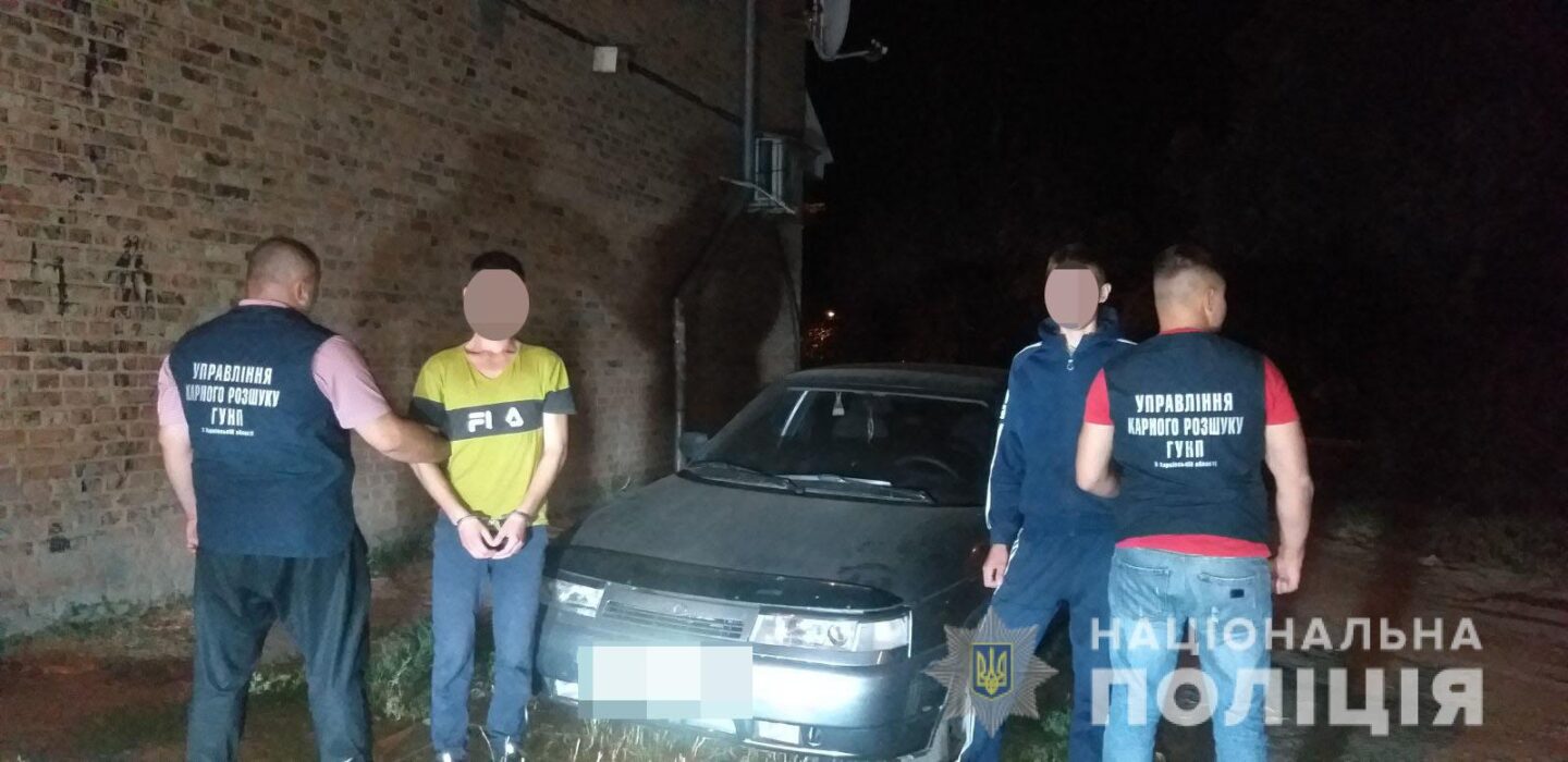 В Харьковской области полиция задержала угонщиков автомобиля из Кировоградской области