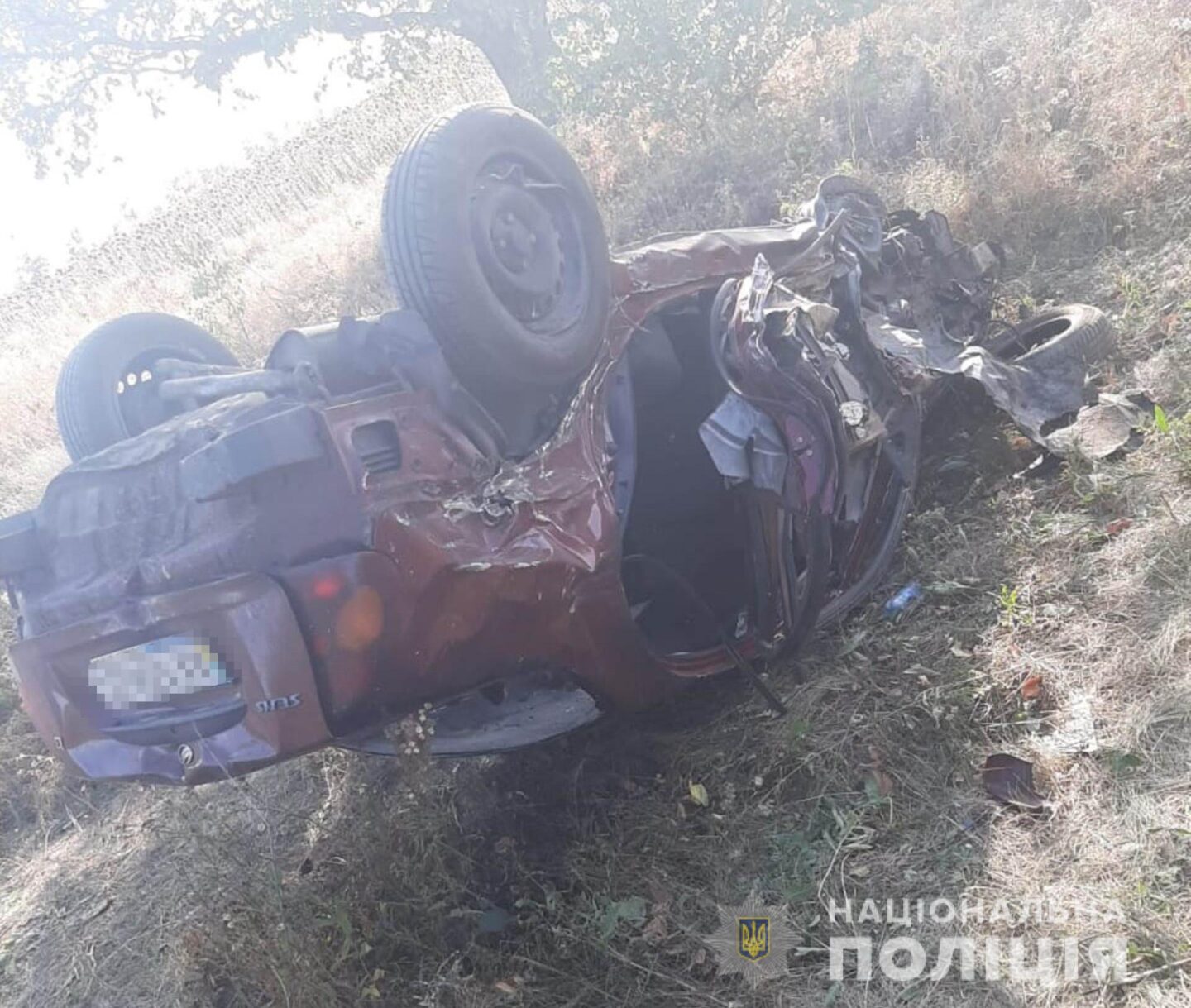 В Харьковской области в результате аварии пострадали двое несовершеннолетних
