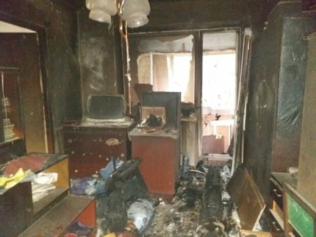 В Харькове мужчина спас соседа у которого горела квартира
