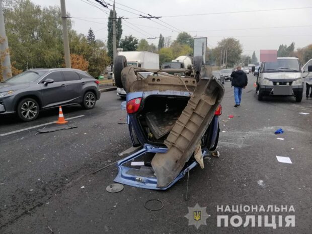 В Харькове полиция ищет свидетелей аварии в результате которой умер пенсионер