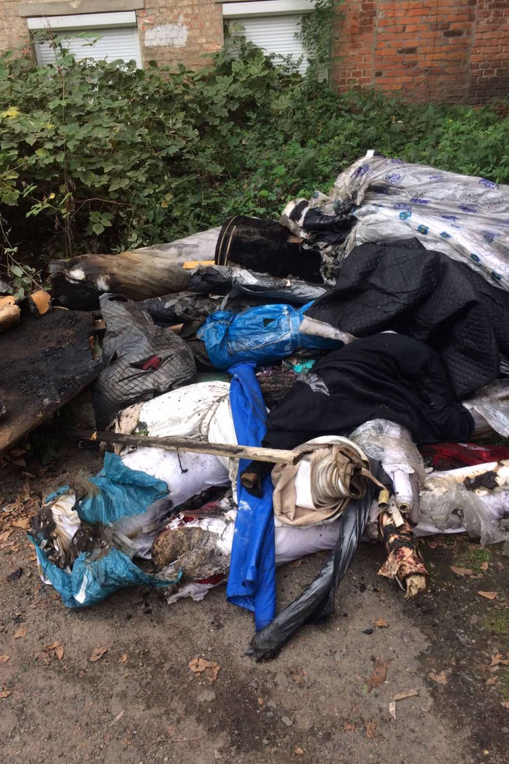 В центре Харькова горело швейное предприятие