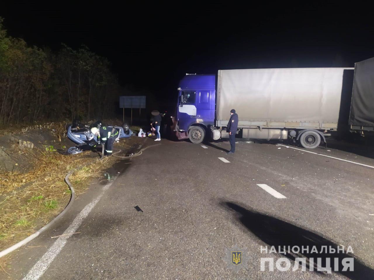 В результате аварии под Харьковом погиб пожилой мужчина
