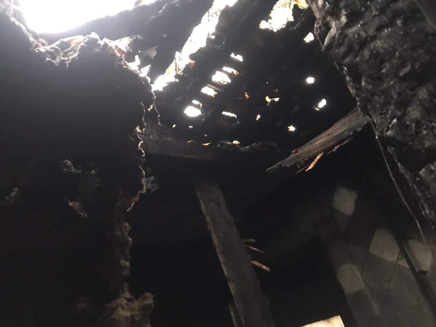 В Харькове ночью горел частный дом