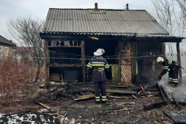 В Харьковской области на пожаре погиб мужчина