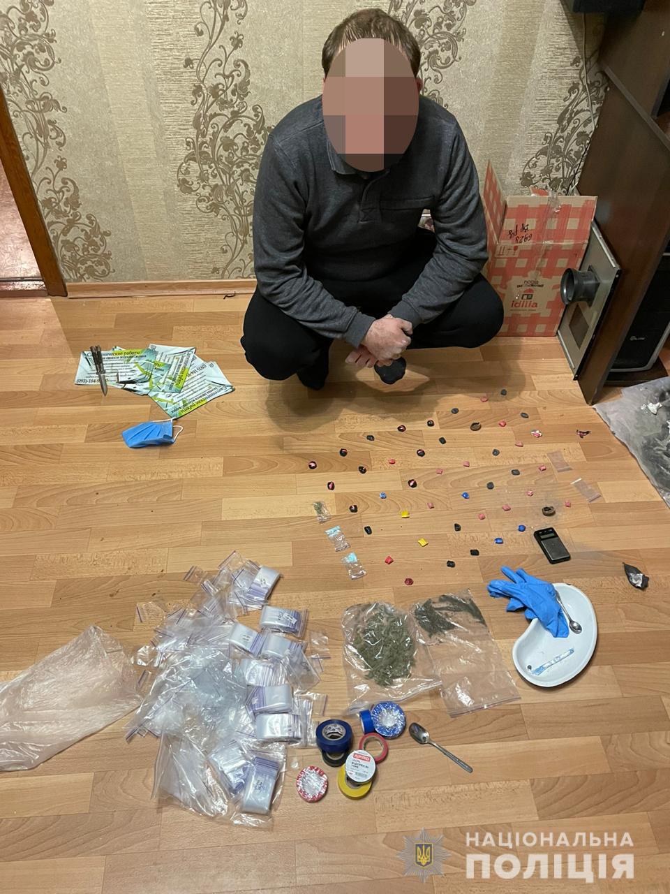 В Харькове задержали “закладчика” (видео)
