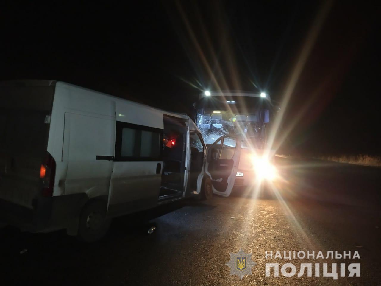 В автокатастрофе под Харьковом пострадали пять человек