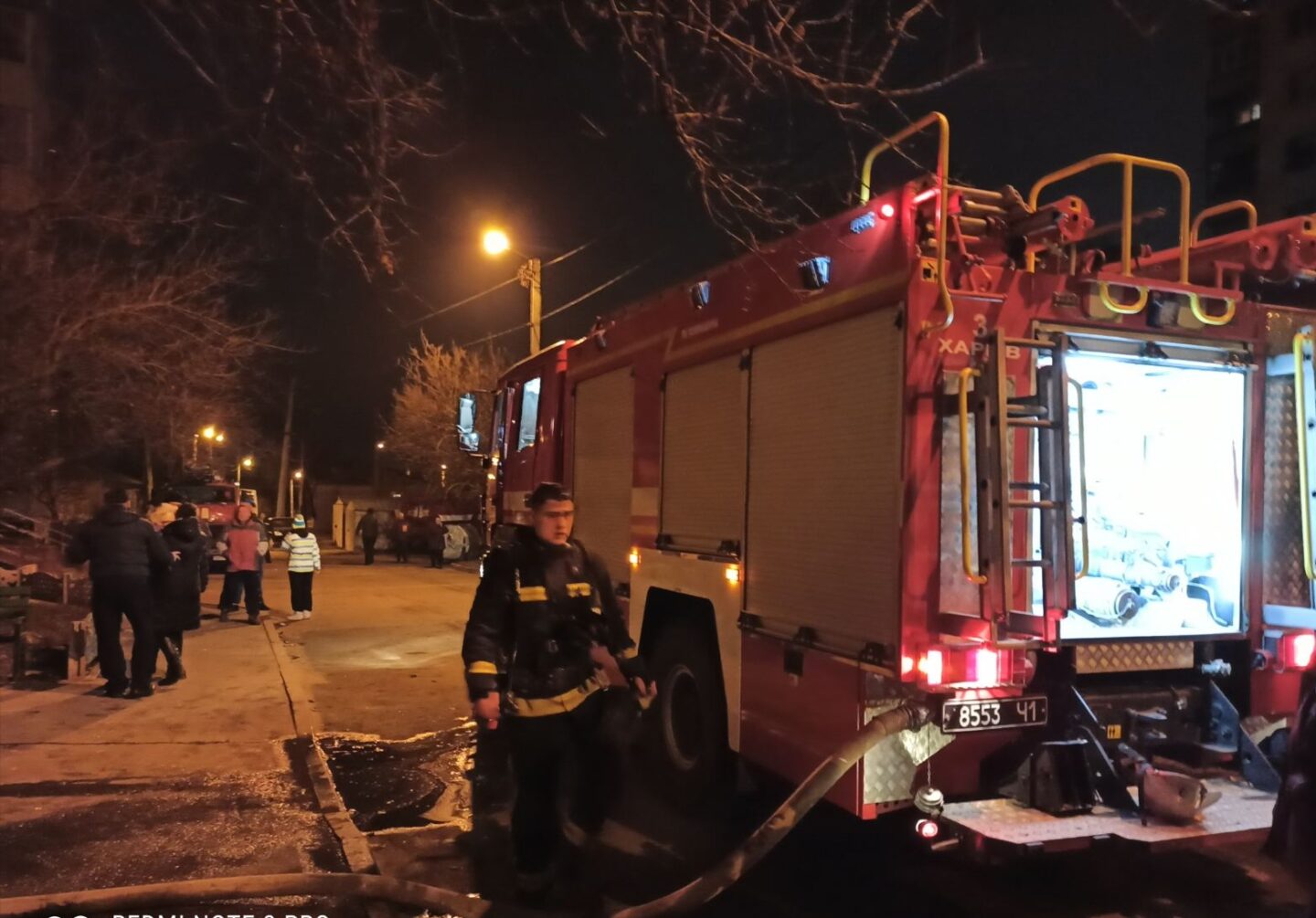 В Харькове горела квартира многоэтажного дома: в лифте нашли тело женщины