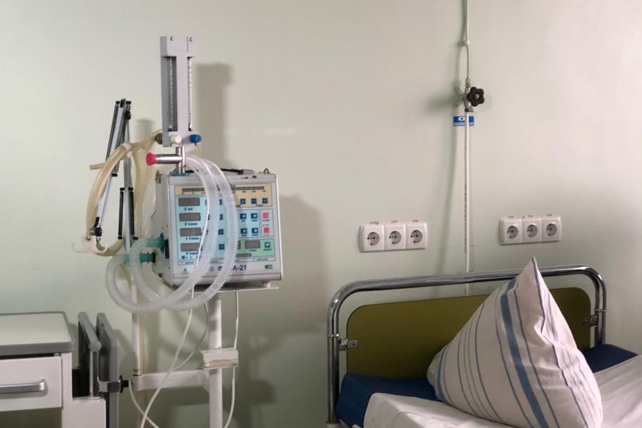 Койки для пациентов с COVID-19 в опорных больницах Харьковской области заполнены на 35%