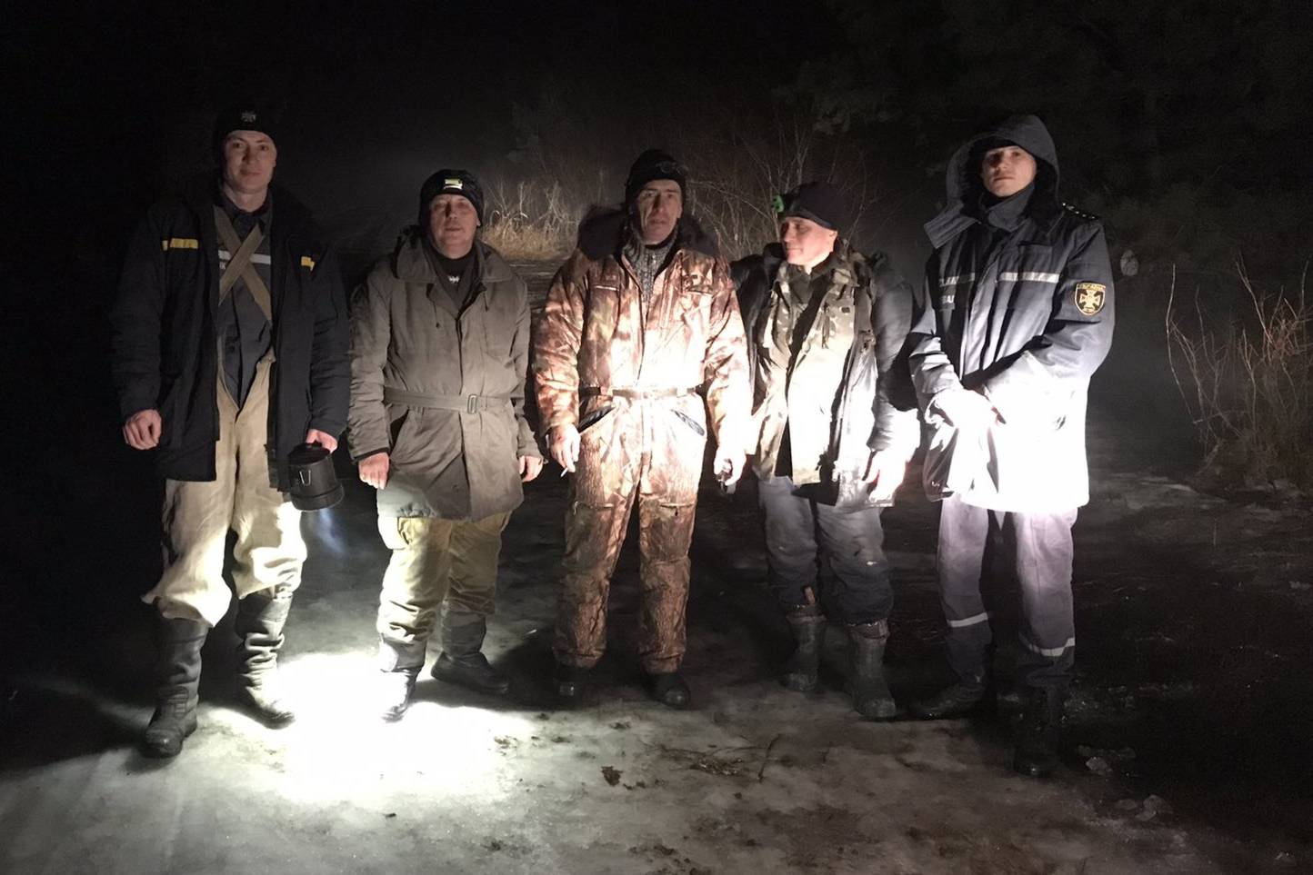 В Харьковской области рыбаки из-за густого тумана заблудились на льду