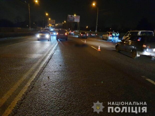 Под Харьковом насмерть сбили пешехода