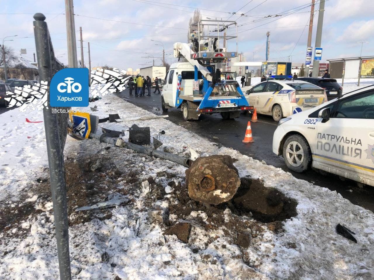 В Харькове в результате столкновения двух автомобилей погиб пешеход