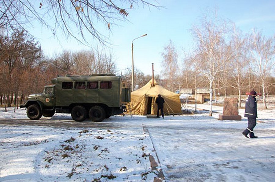 В пункты обогрева, открытые на Харьковщине, пока не обращались за помощью