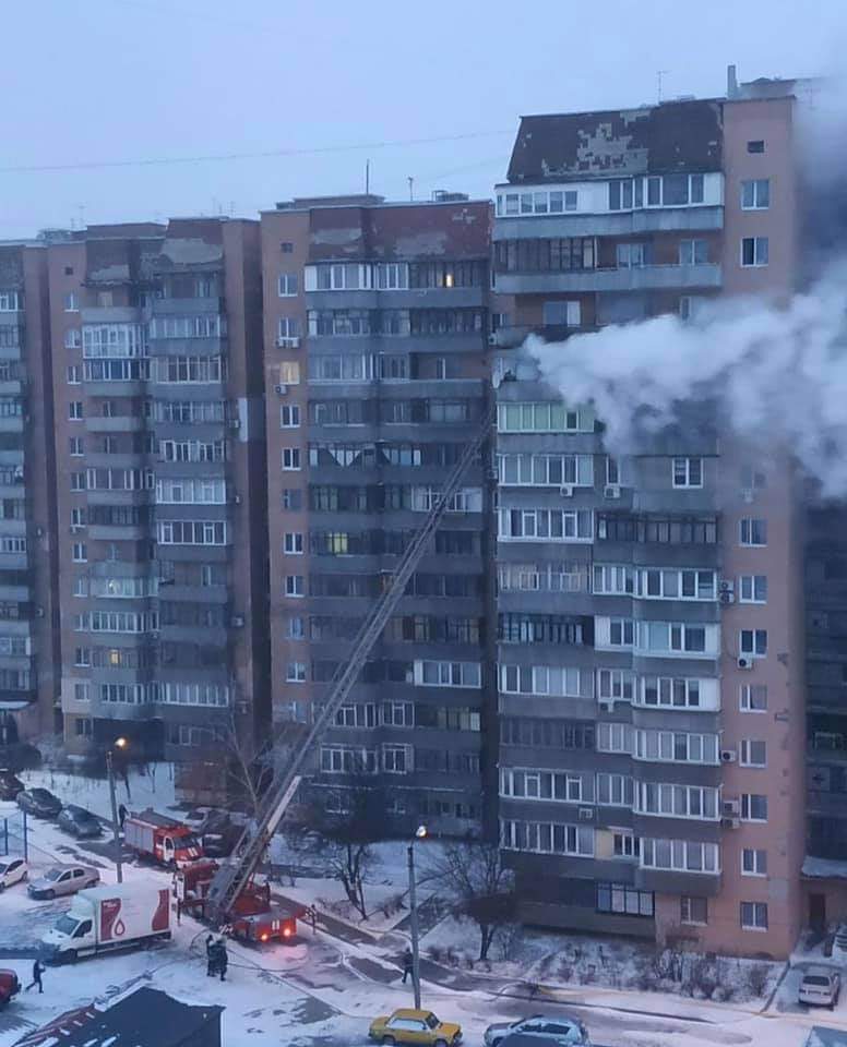 В Харькове горела квартира в 14-этажном доме: погиб мужчина