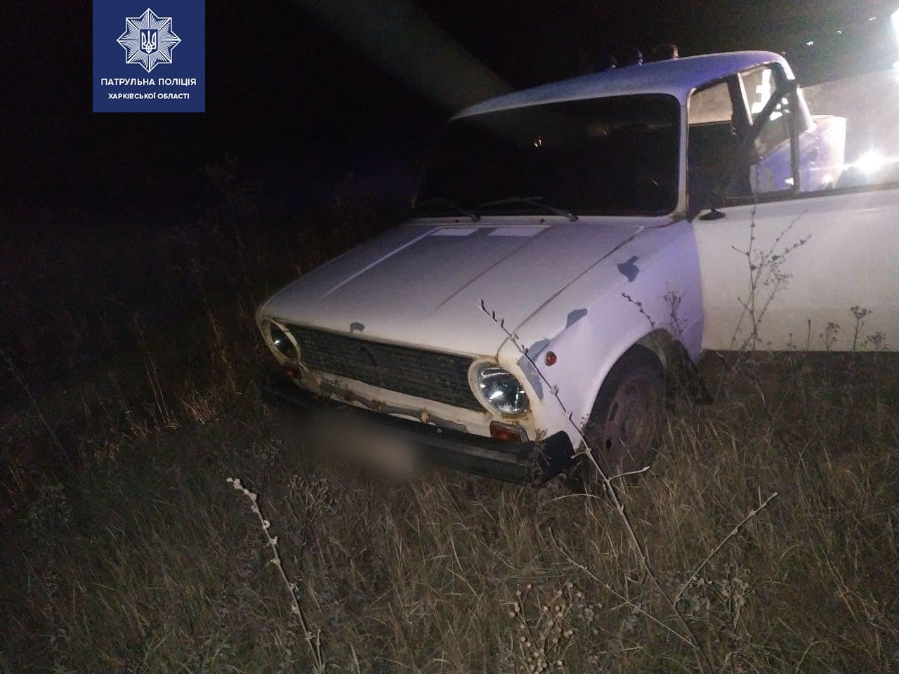 На Салтовке пьяный мужчина угнал автомобиль и убегал от патрульных