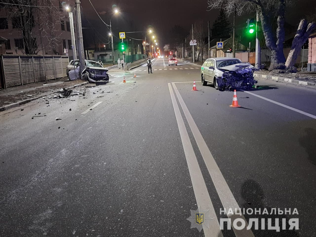 В Харькове в результате столкновения автомобилей пострадало два человека