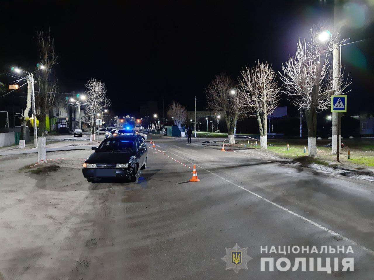 На Харьковщине в результате ДТП погиб водитель скутера