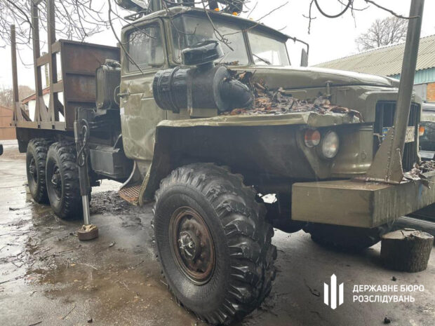 В лесничестве на Харьковщине купили старый «Урал» почти за миллион гривен