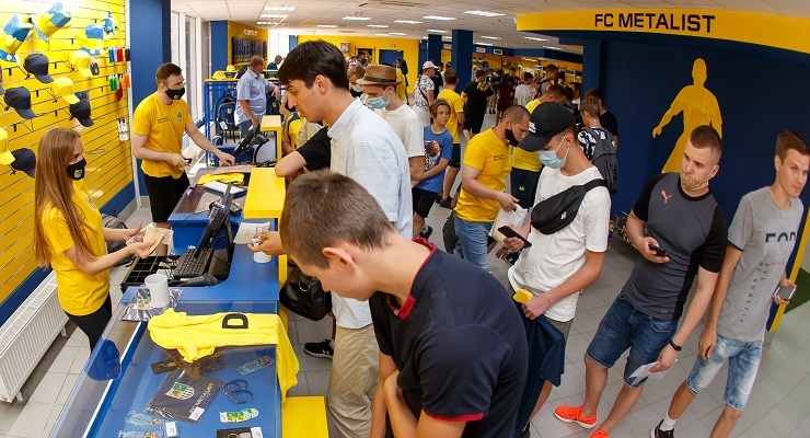 В Харькове открыли официальный Fan Store возрожденного "Металлиста"
